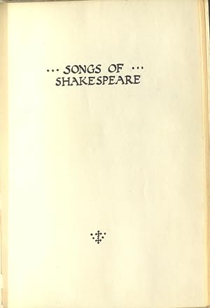 Songs of Shakespeare [Tempest, Act V Scene 1] (Calligraphic works)