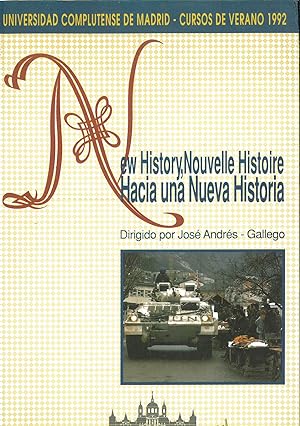 Seller image for NEW HISTORY, NOUVELLE HISTOIRE: HACIA UNA NUEVA HI for sale by Papel y Letras