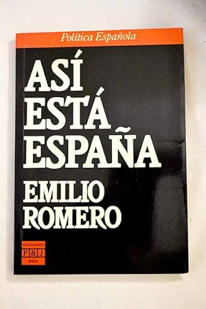 Imagen del vendedor de Así está España a la venta por Alcaná Libros