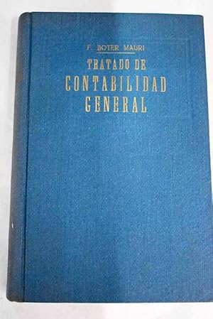 Seller image for Tratado de la Contabilidad General for sale by Alcan Libros