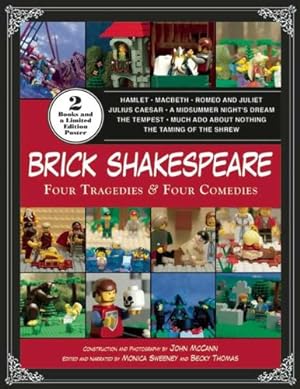 Seller image for Brick Shakespeare: Four Tragedies & Four Comedies by McCann, John, Sweeney, Monica, Thomas, Becky [Hardcover ] for sale by booksXpress