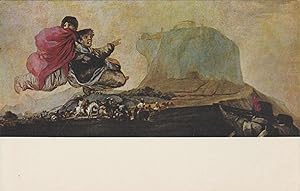 Imagen del vendedor de POSTAL 62537 : Al Aquelarre. GOYA. Museo del Prado. Madrid. Espaa. a la venta por EL BOLETIN