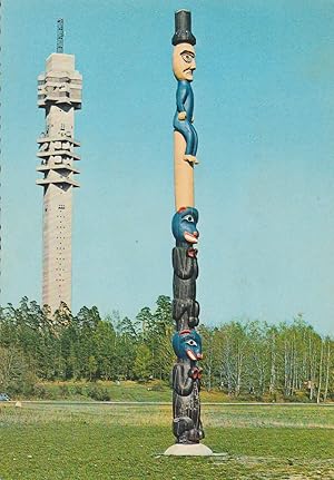 Seller image for POSTAL 62620 : El totem del museo etnografico. Estocolmo. Suecia. for sale by EL BOLETIN