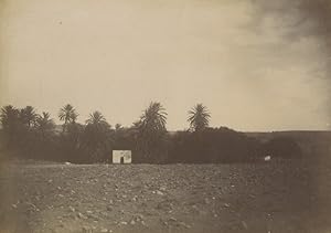 Algeria around Bled-Chaaba Thermal source de Sidi-Boughraza Old Photo 1900