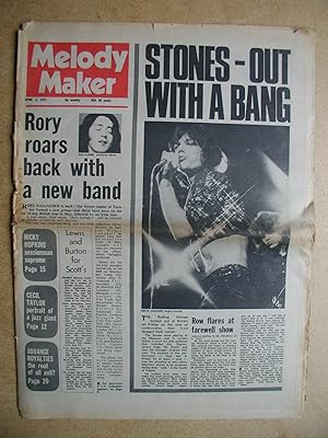 Melody Maker. April 3, 1971.