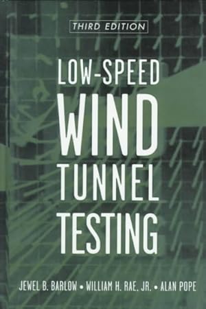 Immagine del venditore per Low-Speed Wind Tunnel Testing venduto da GreatBookPricesUK