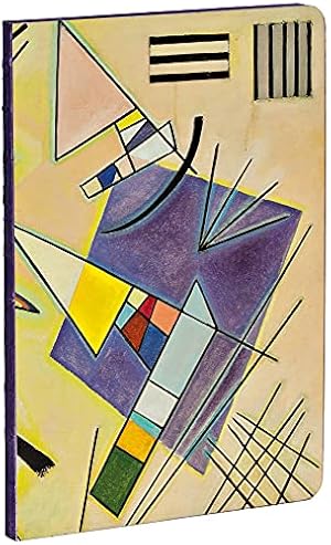 Image du vendeur pour Black and Violet by Vasily Kandinsky A5 Notebook with dot-grid pages and exposed binding lays flat: A5 Notebook [Paperback ] mis en vente par booksXpress