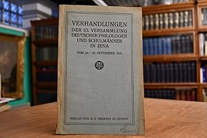 Verhandlungen der 53. Versammlung deutscher Philologen und Schulmänner in Jena vom 26.-30. Septem...