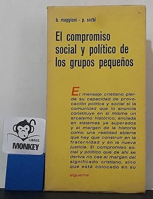 Immagine del venditore per El compromiso social y poltico de los grupos prqueos venduto da MONKEY LIBROS