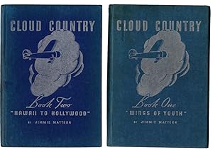 1936 CLOUD COUNTRY by Jimmie Mattern. COMPLETE 3 VOLS SET. Published by the Pure Oil Company, U. ...