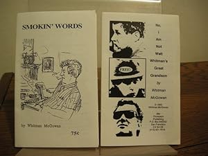 Immagine del venditore per Smokin' Words and No, I Am Not Walt Whitman's Great Grandson venduto da Bungalow Books, ABAA