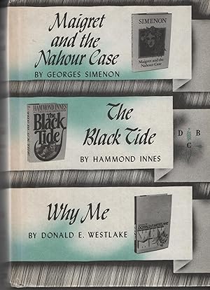 Seller image for Maigret and the Nahoor Case / The Black Tide / Why Me for sale by Cher Bibler