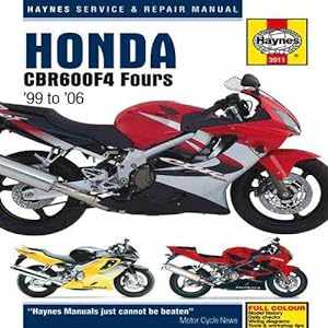 Bild des Verkufers fr Honda CBR600F4 Service and Repair Manual: 1999 to 2006 (Haynes Service and Repair Manuals) zum Verkauf von WeBuyBooks