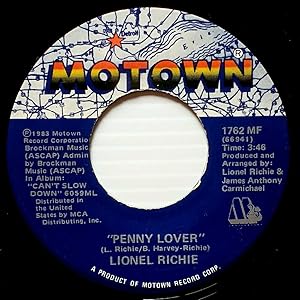 Bild des Verkufers fr Penny Lover / Tell Me [7" 45 rpm Single] zum Verkauf von Kayleighbug Books, IOBA