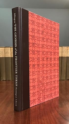 Seller image for The Genesis of the Frontier Thesis: A Study in Historical Creativity for sale by CARDINAL BOOKS  ~~  ABAC/ILAB