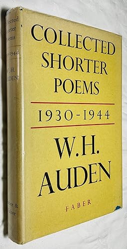 Seller image for Collected Shorter Poems: 1930-1944 for sale by Hadwebutknown