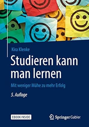 Bild des Verkufers fr Studieren kann man lernen: Mit weniger Mhe zu mehr Erfolg zum Verkauf von WeBuyBooks