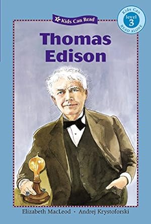 Bild des Verkufers fr Thomas Edison (Kids Can Read!, Level 3) zum Verkauf von WeBuyBooks