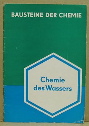 Bild des Verkufers fr Die Chemie des Wassers. zum Verkauf von Nicoline Thieme