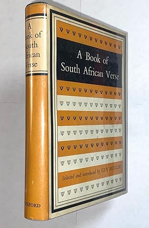 Image du vendeur pour A Book of South African Verse mis en vente par Gus's Books