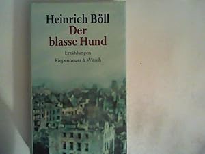 Bild des Verkufers fr Der blasse Hund: Erzhlungen zum Verkauf von ANTIQUARIAT FRDEBUCH Inh.Michael Simon