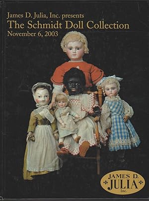 Image du vendeur pour THE SCHMIDT DOLL COLLECTION - JAMES D. JULIA, INC. - NOVEMBER 6, 2003 - FAIRFIELD, ME mis en vente par Easton's Books, Inc.