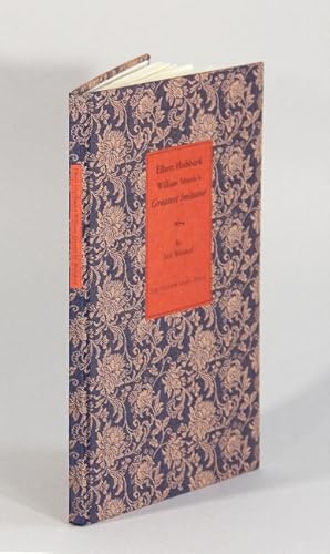 Seller image for Elbert Hubbard: William Morris's greatest imitator for sale by Rulon-Miller Books (ABAA / ILAB)