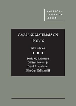 Seller image for Cases and Materials on Torts for sale by GreatBookPricesUK