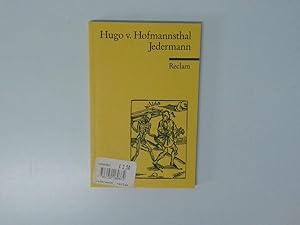 Seller image for Jedermann : das Spiel vom Sterben des reichen Mannes / Hugo von Hofmannsthal. Hrsg. von Andreas Thomasberger for sale by Antiquariat Buchhandel Daniel Viertel