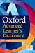 Imagen del vendedor de Oxford Advanced Learner's Dictionary [No Binding ] a la venta por booksXpress