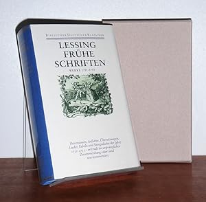 Lessing - Werke und Briefe in zwölf Bänden [hier nur] Band 2: Werke 1751 - 1753; Gedichte / Rezen...