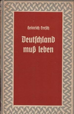 Seller image for Deutschland mu leben! : [Gedichte]. Deutsche Reihe ; Bd. 31 for sale by Schrmann und Kiewning GbR