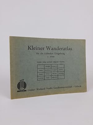 Bild des Verkufers fr Kleiner Wanderatlas Fr die Lbecker Umgebung 1:50000 zum Verkauf von ANTIQUARIAT Franke BRUDDENBOOKS