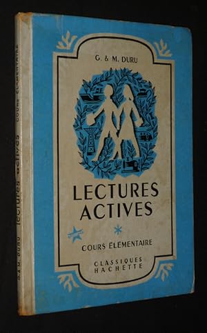 Imagen del vendedor de Lectures actives. Cours lmentaire a la venta por Abraxas-libris