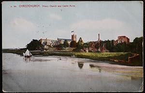 Christchurch Antique Vintage 1913 Postcard