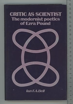 Immagine del venditore per Critic As Scientist: The Modernist Poetics of Ezra Pound venduto da Joe Orlik Books