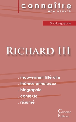 Image du vendeur pour Fiche de lecture Richard III de Shakespeare (Analyse litt�raire de r�f�rence et r�sum� complet) (Paperback or Softback) mis en vente par BargainBookStores