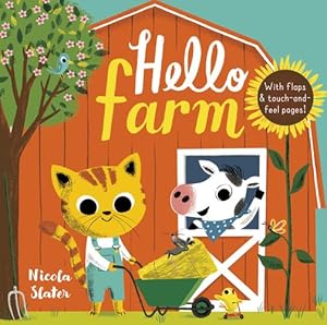 Seller image for Hello Farm by Slater, Nicola [Board book ] for sale by booksXpress