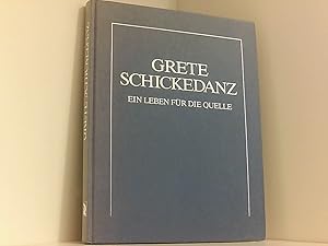 Bild des Verkufers fr Grete Schickedanz. Ein Leben fr die Quelle. Firmendokumentation zum 75. Geburtstag der Unternehmerin. Frth 20. Oktober 1986. zum Verkauf von Book Broker