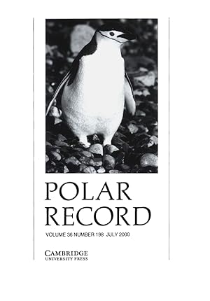 Polar Record. Volume 36 number 198 July 2000.