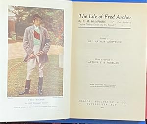 Imagen del vendedor de The life of Fred Archer a la venta por BazaarofBooks