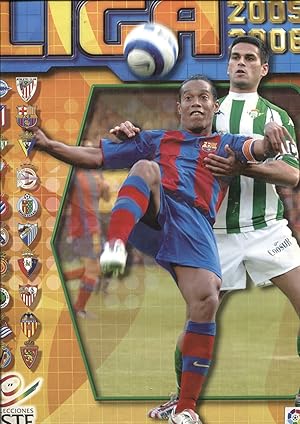 Album de cromos: Liga 2005/2006 (album incompleto, cello cubriendo union alguna pagina): Motta de...