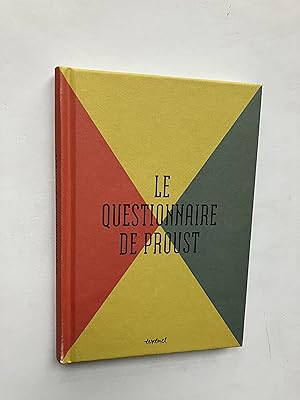 Bild des Verkufers fr Le Questionnaire de Proust [ Exemplaire du S.P. ] zum Verkauf von Pascal Coudert