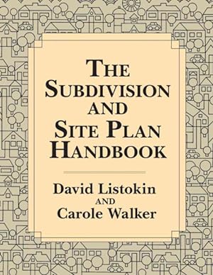 Immagine del venditore per Subdivision and Site Plan Handbook venduto da GreatBookPricesUK