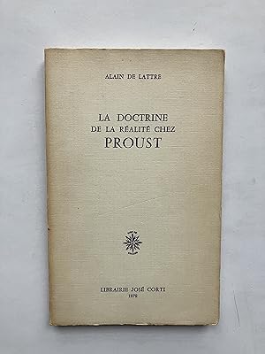 La Doctrine de la Réalité chez PROUST