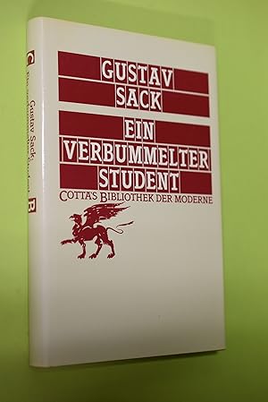 Ein verbummelter Student : Roman. Cottas Bibliothek der Moderne ; 60