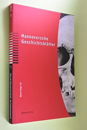 Seller image for Hannoversche Geschichtsbltter : Band 72 (2018). Hannoversche Geschichtsbltter ; 72 for sale by Antiquariat Biebusch