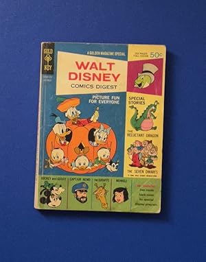 Walt Disney Comics Digest #4 1968-Carl Barks art-Donald Duck-Seven Dwarfs-Reluctant Dragon-Comics...