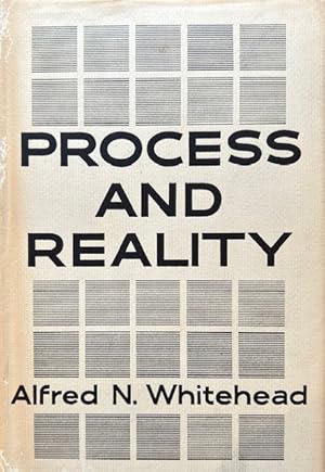 Imagen del vendedor de Process and Reality: An Essay in Cosmology a la venta por DIAMOND HOLLOW BOOKS / MILES BELLAMY