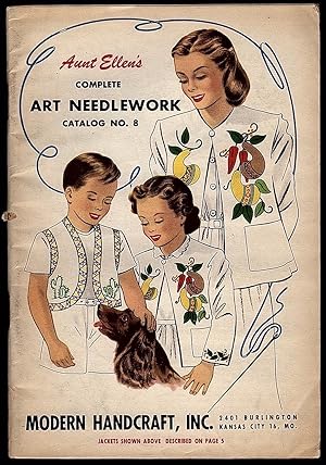 AUNT ELLEN'S COMPLETE ART NEEDLEWORK, CATALOG NO. 8